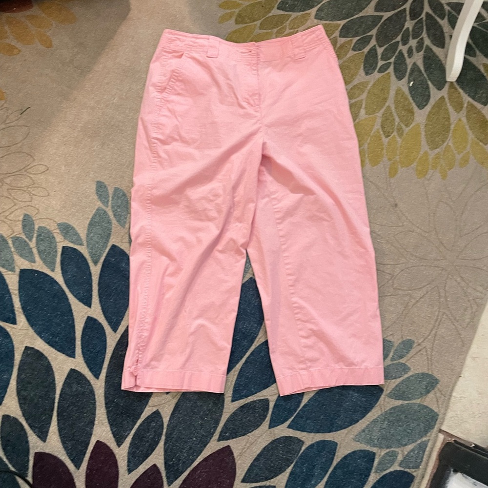 Pink Cropped Pants